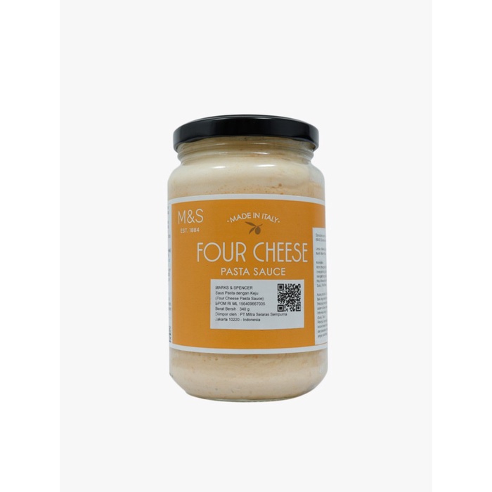 

M&S FOOD - Saus Pasta - Four Cheese Pasta Sauce - 340 gram - BARU