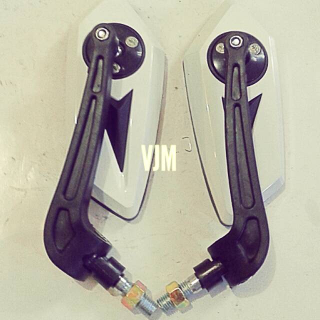 SPION VARIASI TRENDY COCOK SEMUA HONDA SUPRA BEAT VARIO KARISMA TIGER DLL PUTIH