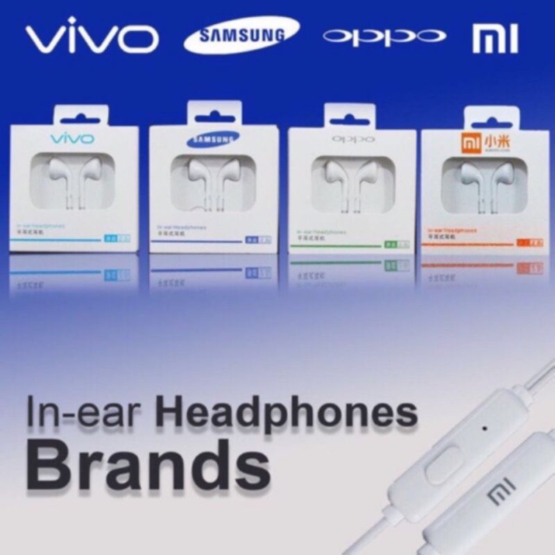 HF BRANDED MH133 / HEADSET / HEDSET / HANDSFREE / EARPHONE
