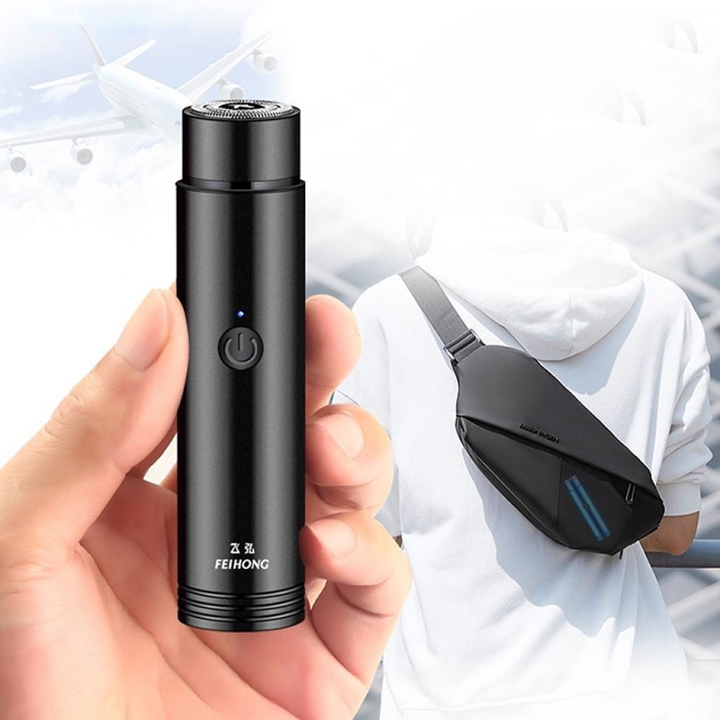 Alat Cukur Elektrik Mini Portable Rechargeable Untuk Pria