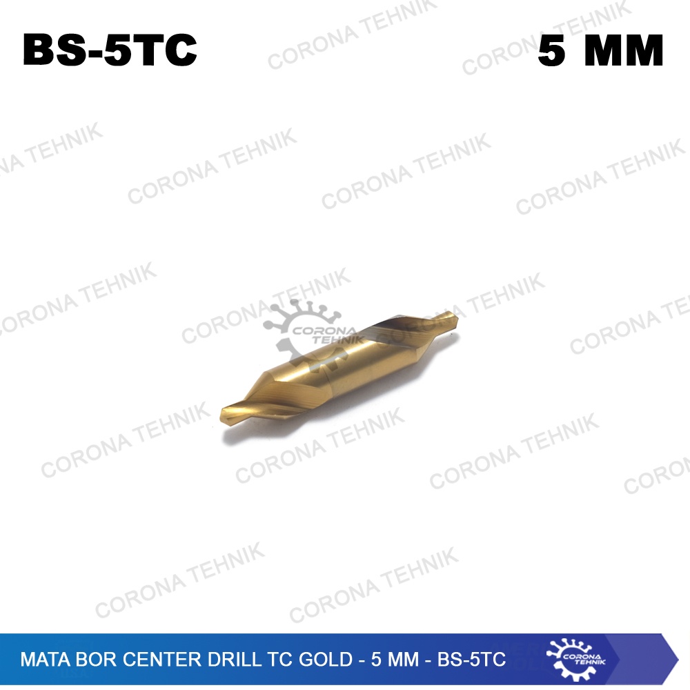 XR - Mata Bor Center Drills TC Gold - 5 mm