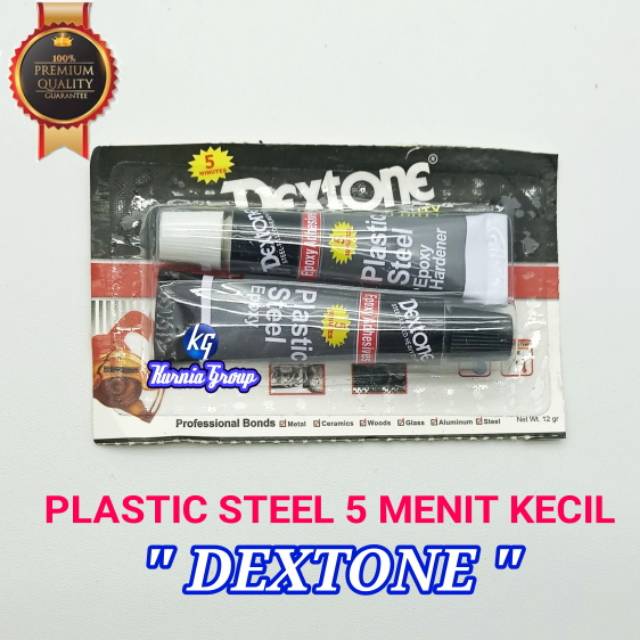 

LEM PLASTIC STEEL DEXTONE KECIL 5 MENIT LIM BESI EPOXY PEREKAT KOMPON TAMBAL LUBANG DEXTON TERMURAH