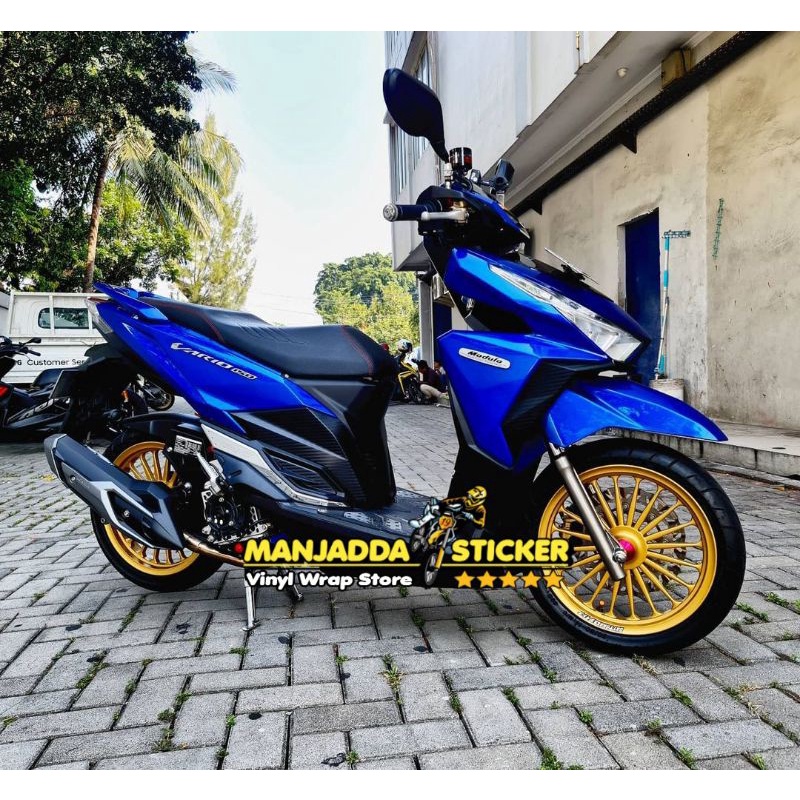 Skotlet Motor Warna Biru Candy Super Premiun Glossy