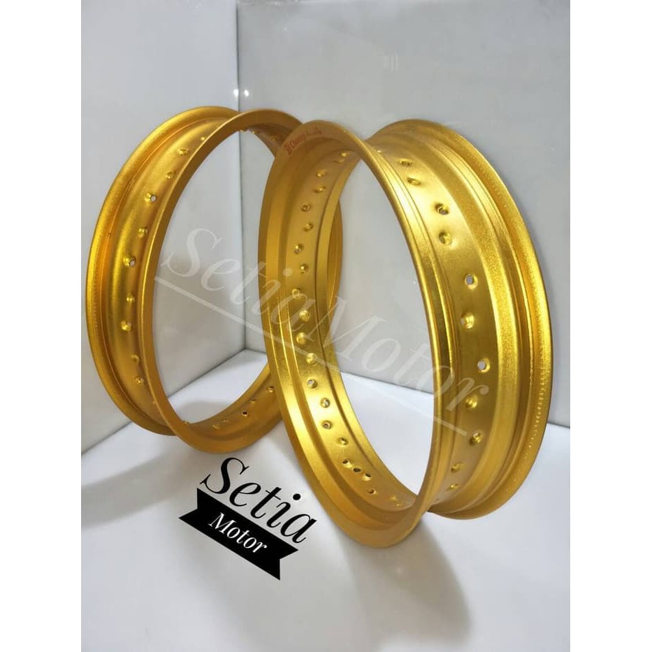 Velg Champ Gold - Tapak Lebar 250 x 350 Ring 17 Sepaket