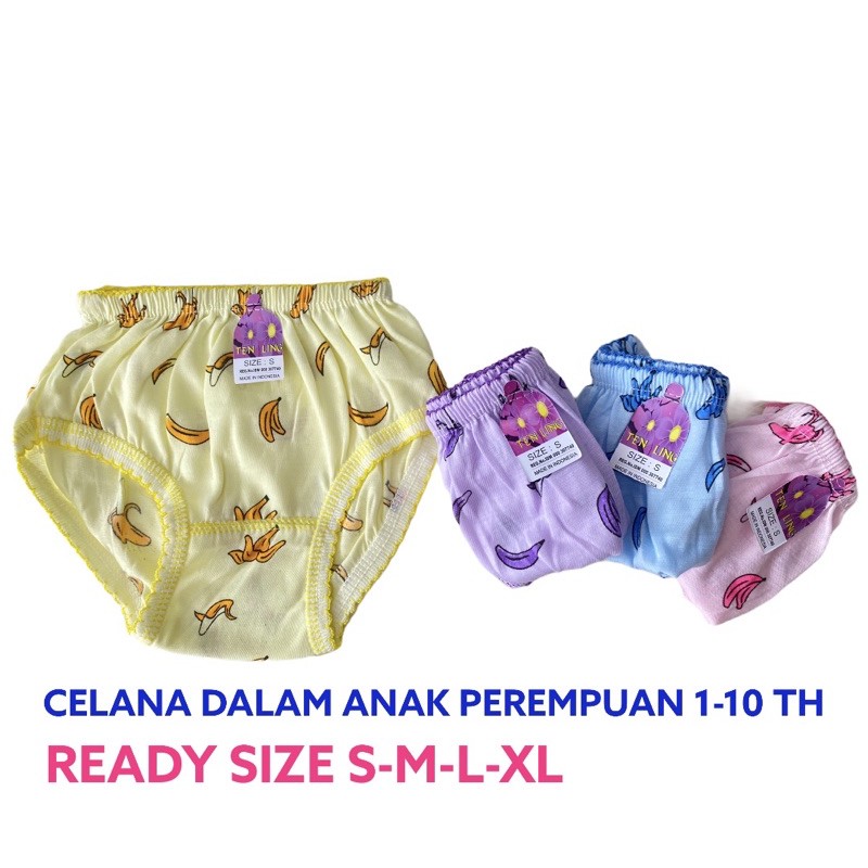 CD Celana Dalam Anak Perempuan Cewek Bayi ABG Remaja TK SD Celana Boxer Anak Cawet Kancut Anak Cewek