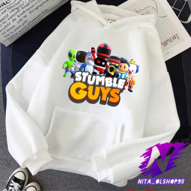 stumble guys victory Hoodie anak stumble guys populer