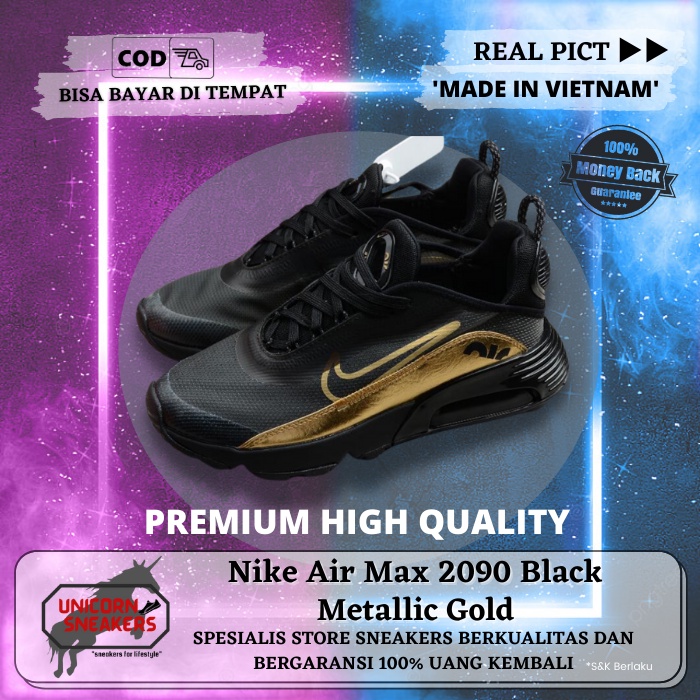 air max 2090 black gold