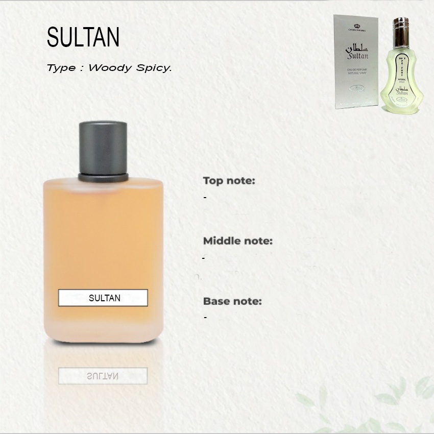 Parfum Refill SULTAN Al-Rehab