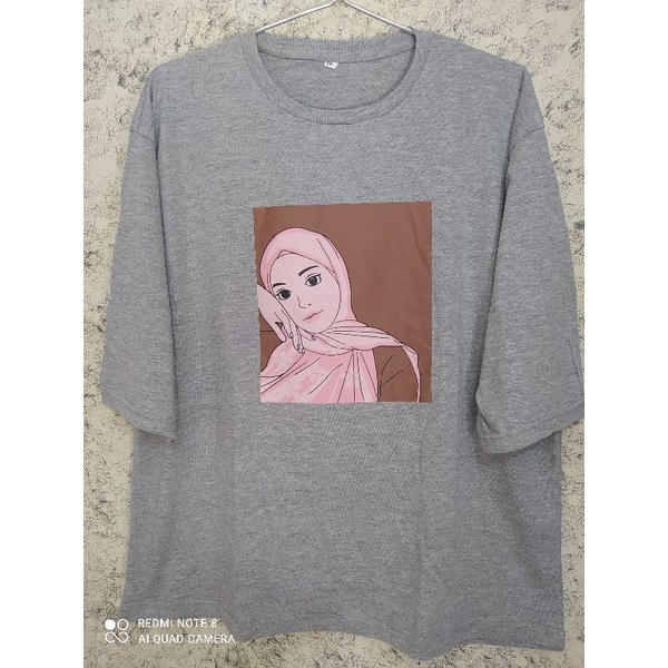 kaos oversize viral wanita