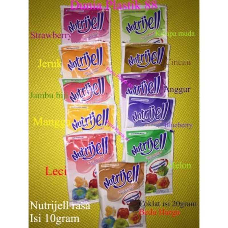 

Nutrijell Agar Agar Jelly Kemasan Ekonomis