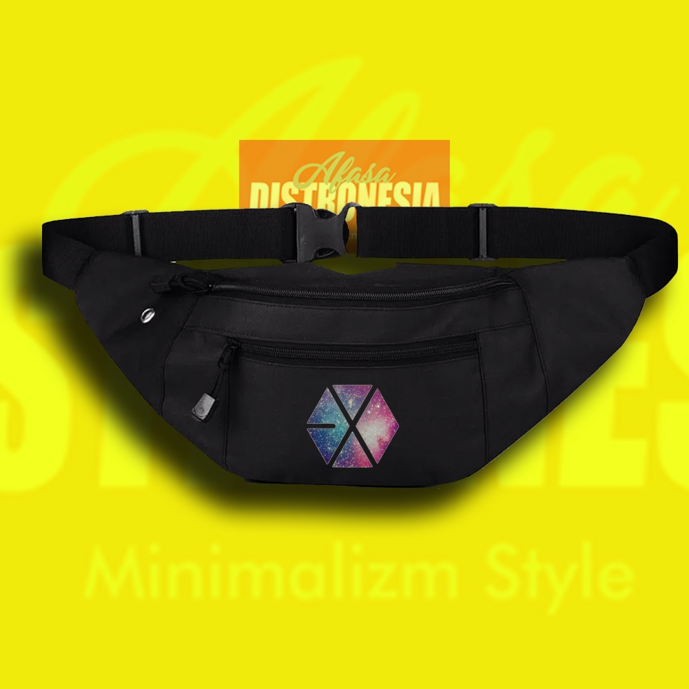 Tas Selempang Exo korea / Waistbag EXO kpop suho fans