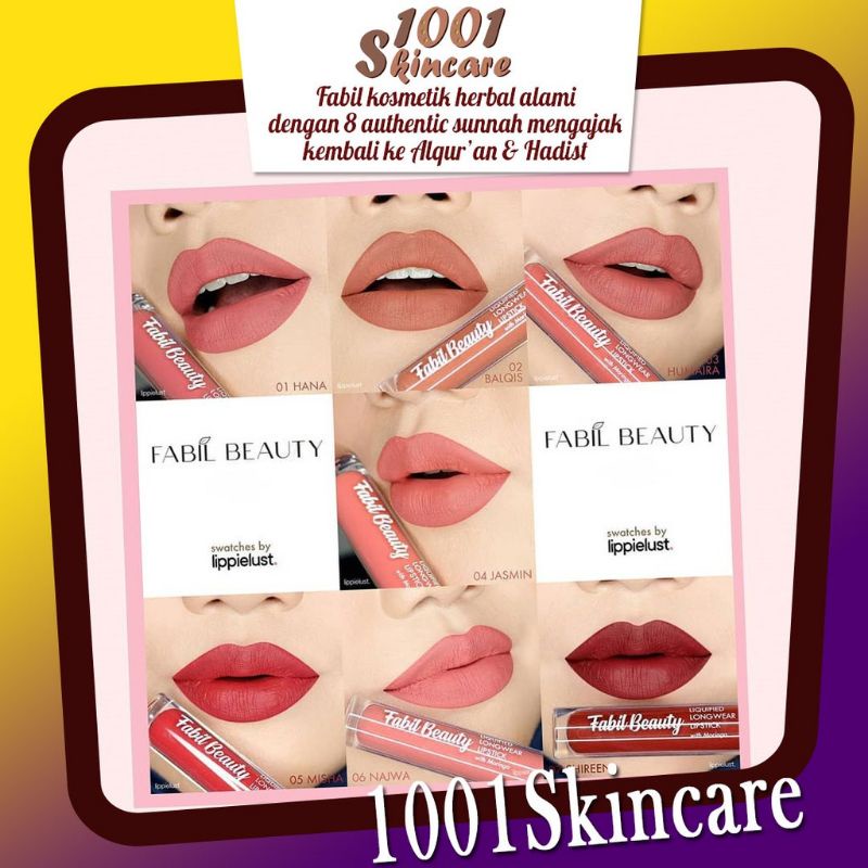 lipcream lipstik matte longlasting fabil skin beauty