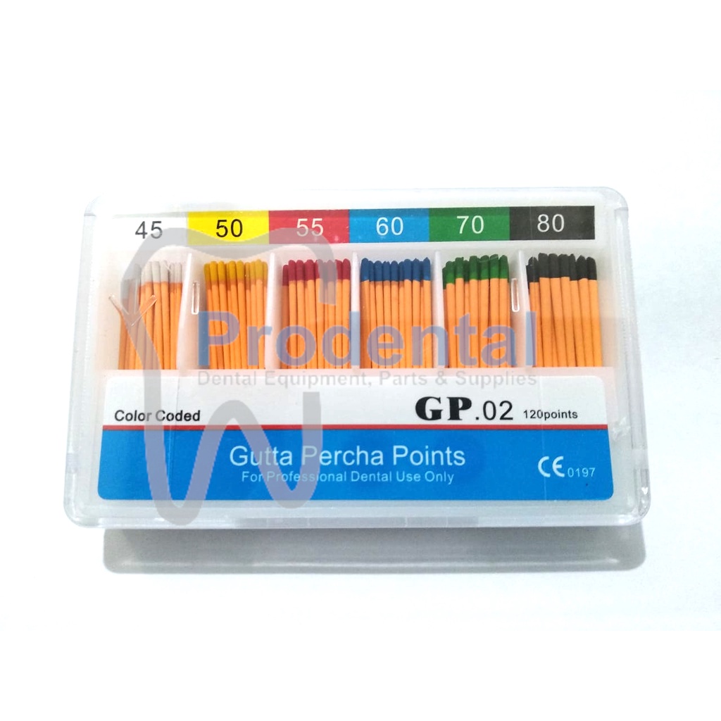 Dental gutta percha point 15 20 25 30 35 40 15-40 45-80 gutap guttap endo PSA