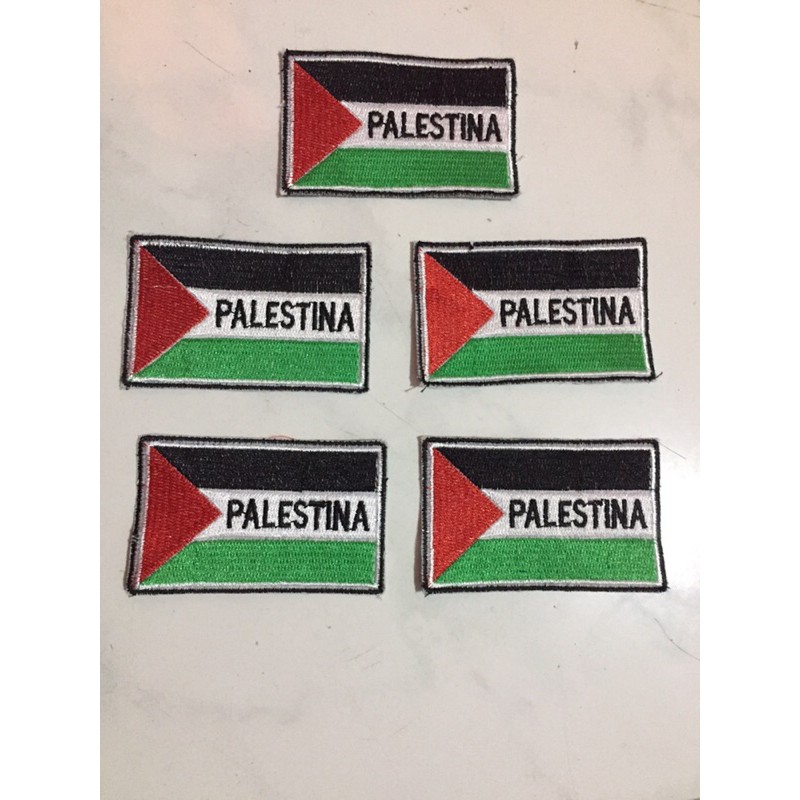 BADGE BENDERA PALESTINA