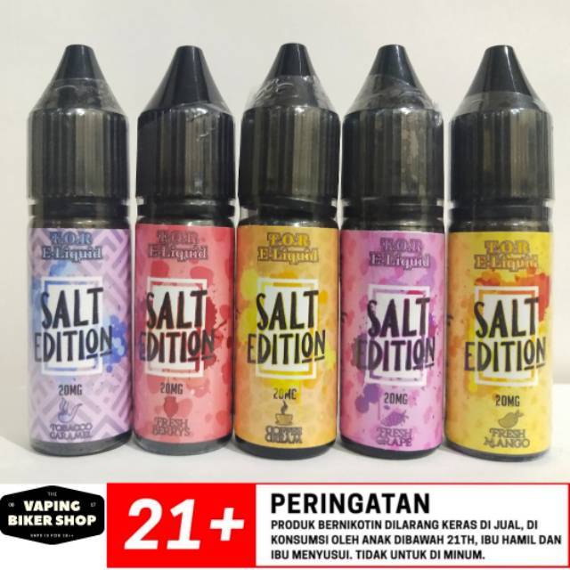 T O R Tor Salt Nic 15ml 20mg Pod Premium Eliquid Lokal Vape