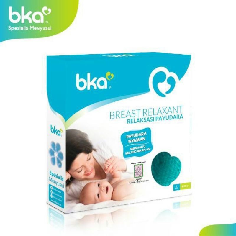 BKA Breast Relaxant isi 1 pcs + Cover / 2pcs+Cover - Kompres Payudara Ibu Menyusui