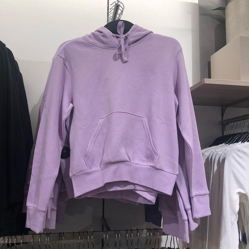 LAVENDER SWEATER / SWEATER WANITA / PAKAIAN WANITA -ATASAN - HOODIE / LILAC