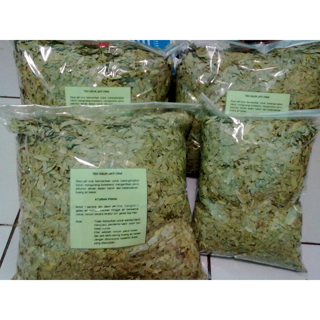 

Herbal Teh Pelangsing Daun Jati Cina / Daun Senna (Kemasan 100 gram)