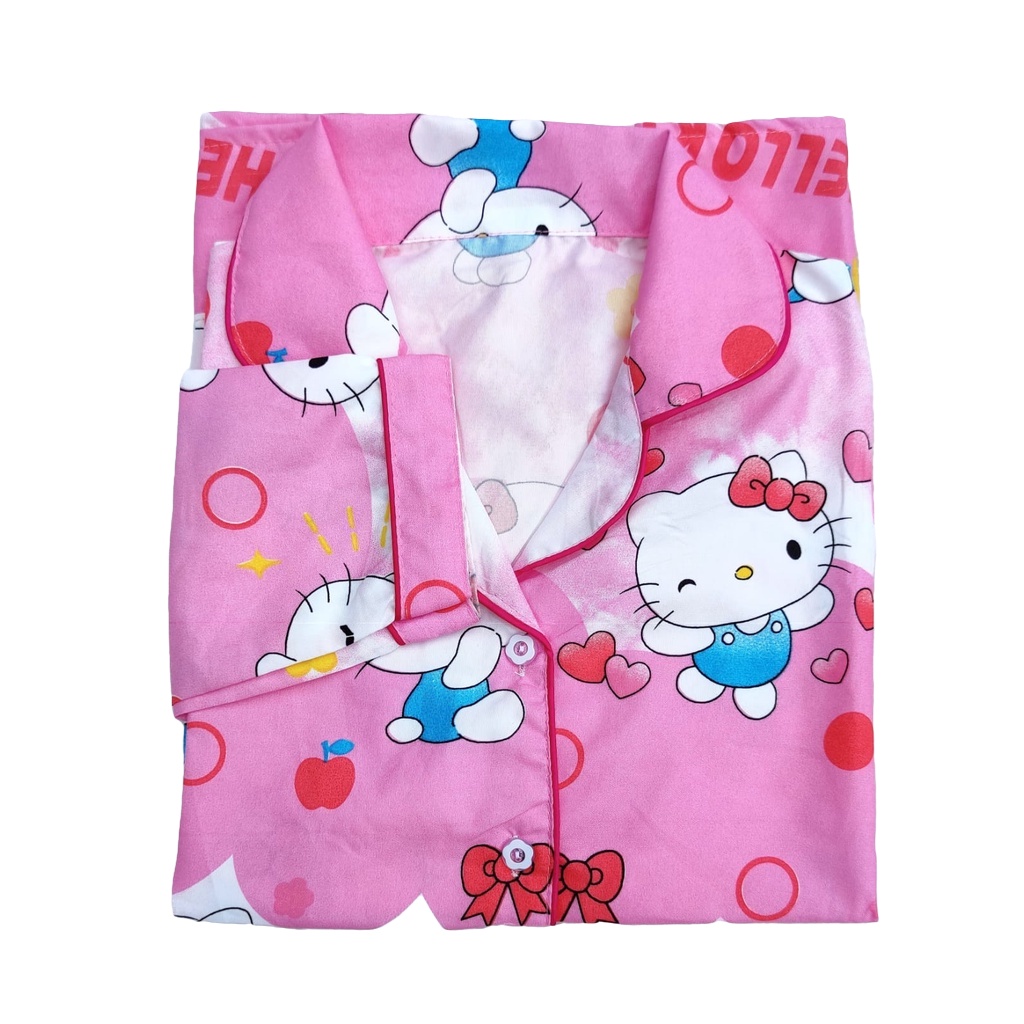 PIYAMA WANITA / BAJU TIDUR WANITA MOTIF LENGAN PANJANG MOTIF KOTAK PP-6