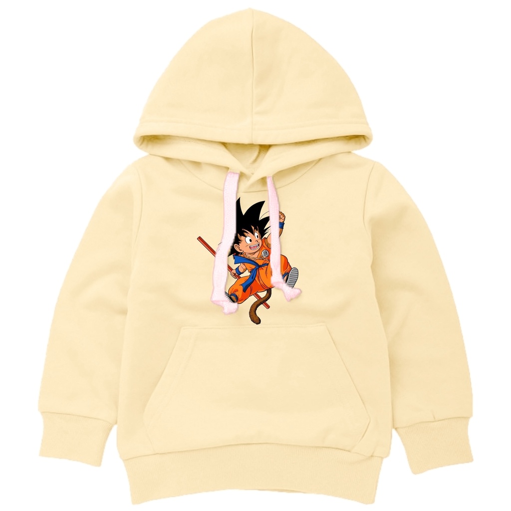 Jaket sweater hoodie anak laki - laki usia 2 3 4 5 6 7 8 19 10 tahun / switer  anak laki laki perempuan karakter hero kartun SON GOKU  / GROSIR TERMURAH BISA COD