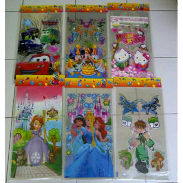 

Plastik kantong goodiebag