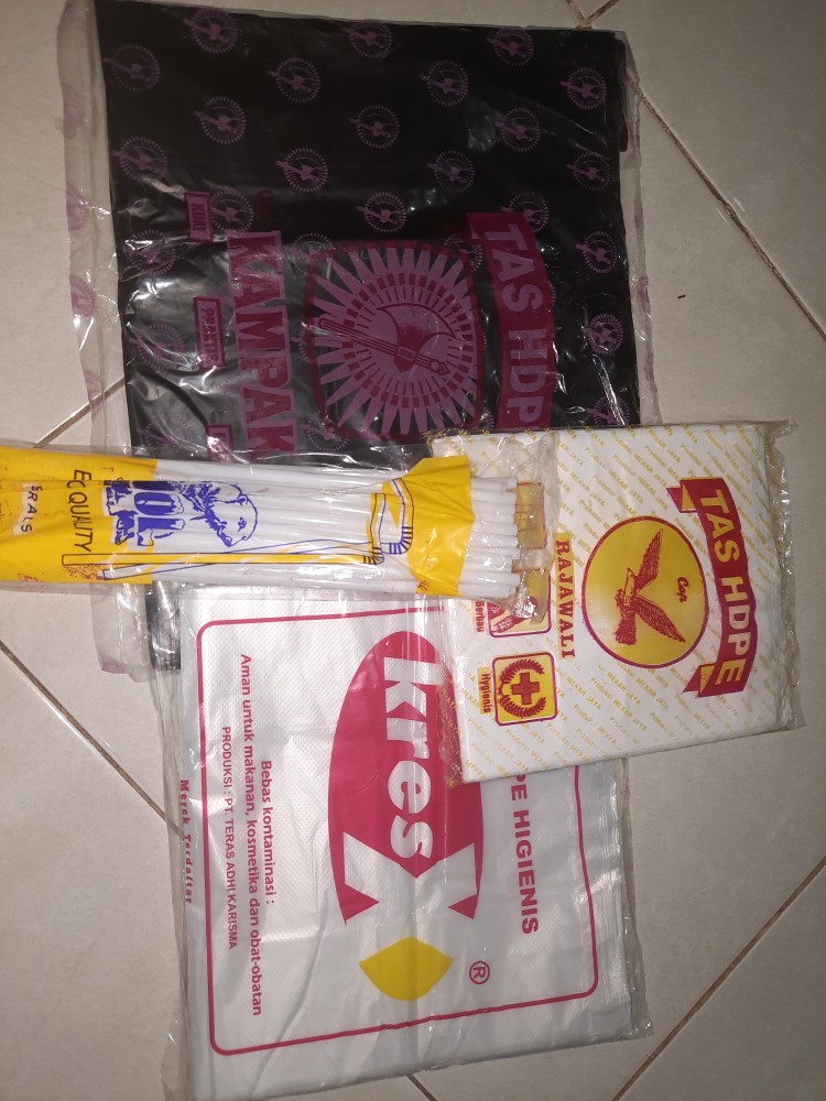 Kantong Plastik Kresek Rajawali Putih Kecil