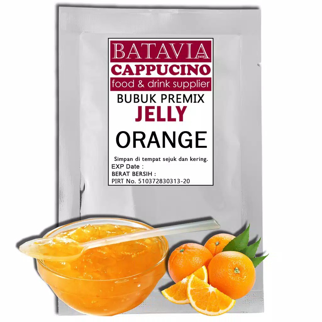 

Bubuk Jelly Instan Batavia Rasa Orange ( Kemasan 1 KG )