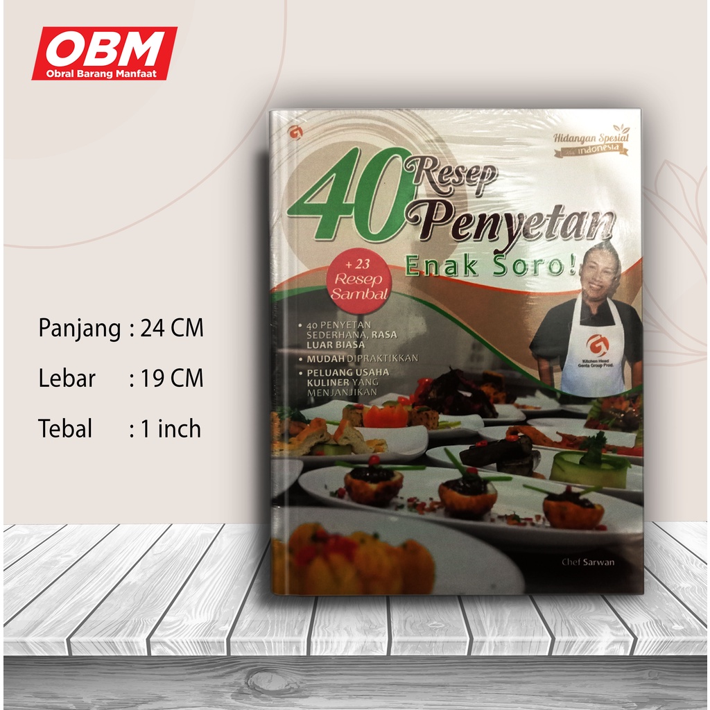 BUKU 40 RESEP PENYETAN ENAK SORO!