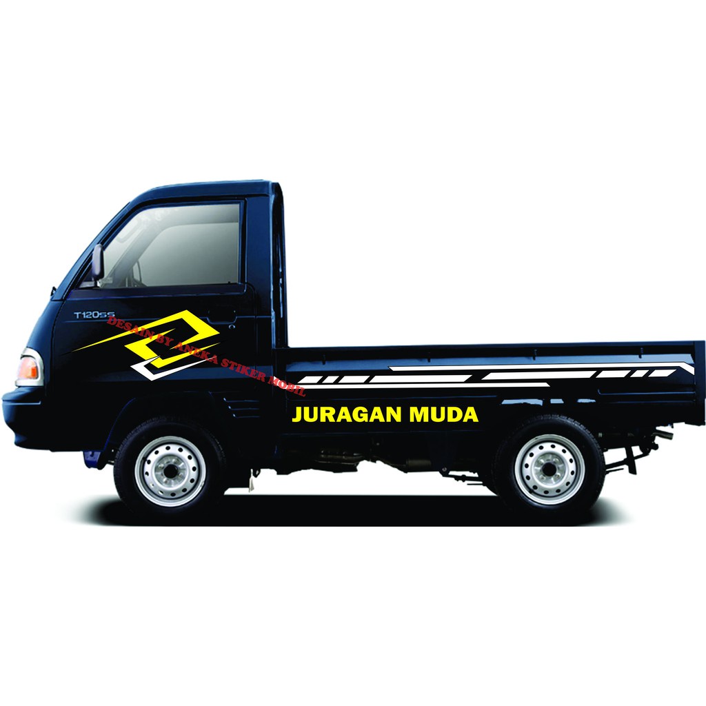 stiker mobil pick up tss stiker mobil pick up t120ss terbaru sticker mobil pick up keren TERBARU