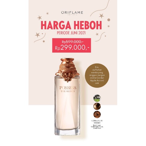 parfum possess the secret oriflame