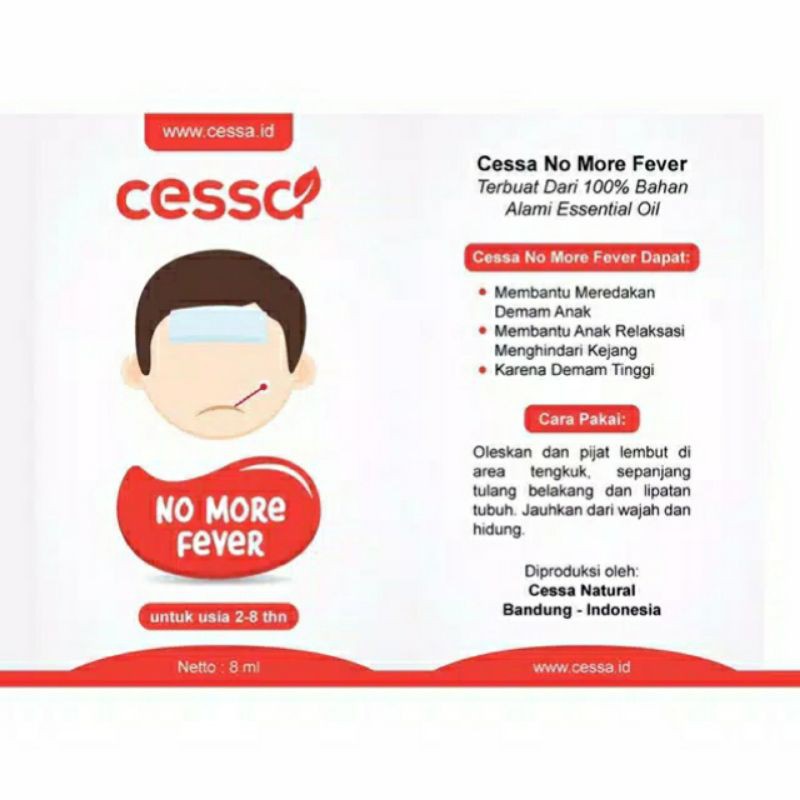 CESSA KIDZ Aromatherapy (2 - 8 th) | Cessa Anak