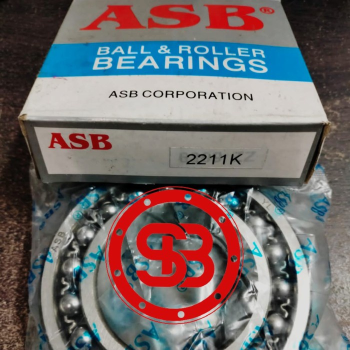 SELF ALIGNING BALL BEARING LAKER LAHER 2211 K / 2211K ASB