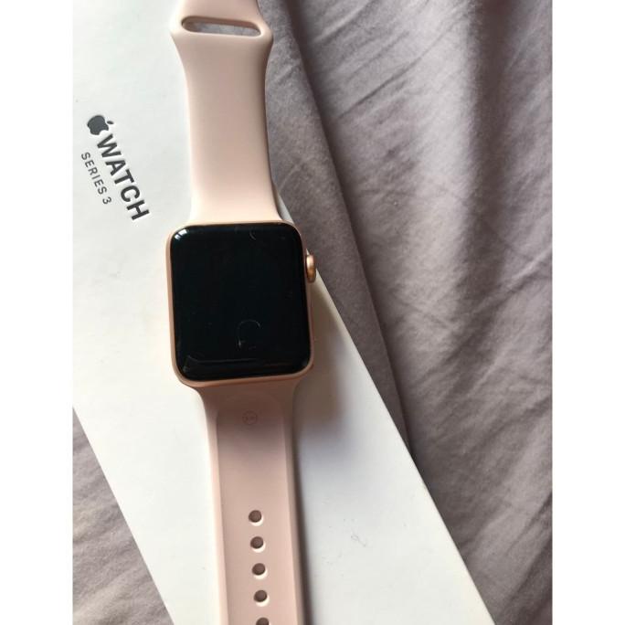 (BISA COD) Apple Iwatch Series 3 42mm Original Second Fullset - Apple Smartwatch