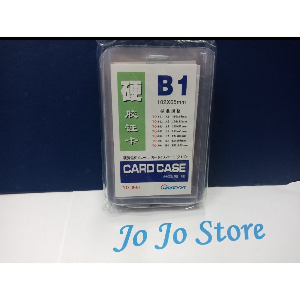 

Plastik ID Card B1/ Card Case B1