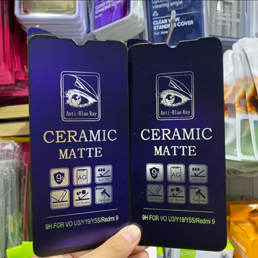 ANTI GORES XIAOMI REDMI 9 -REDMI 9A -REDMI 9C -REDMI 9T/CERAMIC BLUE ANTI PECAH REDMI 9 -REDMI 9A -REDMI 9C -REDMI 9T-BD