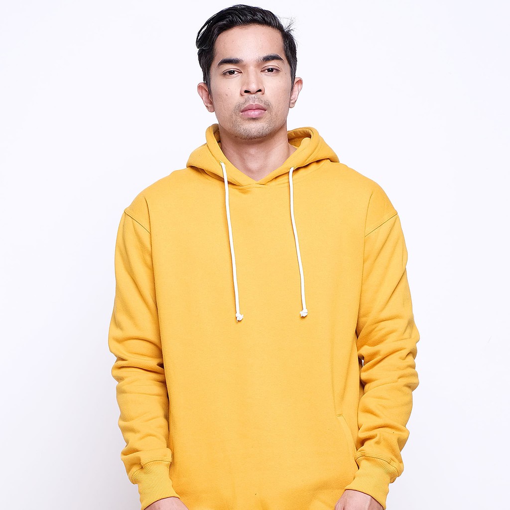 Oversize Hoodie Mustard