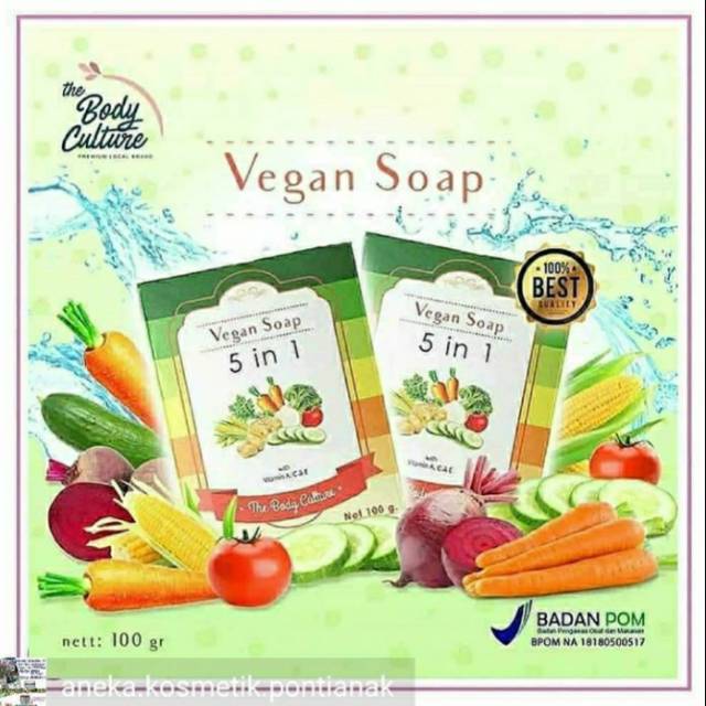 VEGAN SOAP BPOM