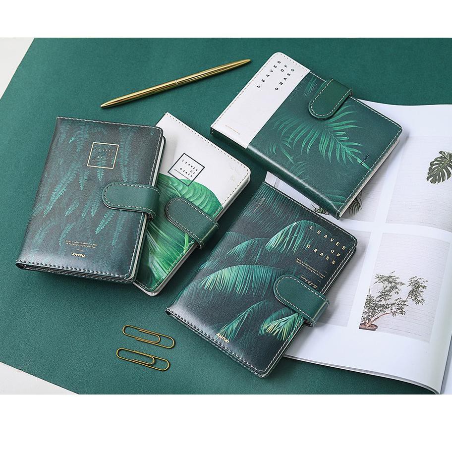 

Terlaku.! ⇤ LEAVES OF GRASS LEATHER MIXED NOTEBOOK A6 ➶ Terlaku.!