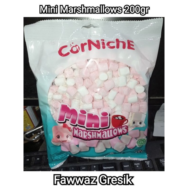 Corniche Mini Marshmallow 200gr /Marshmallow Corniche Mini Kecil 200 gr