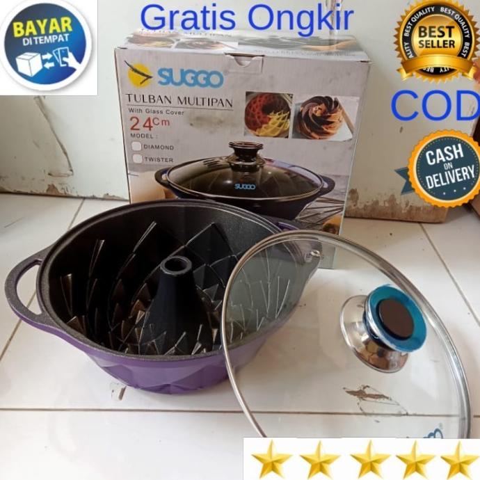 *:*:*:*:*] Cetakan Kue Bolu Tulban multipan Suggo Model Diamond/ Flower
