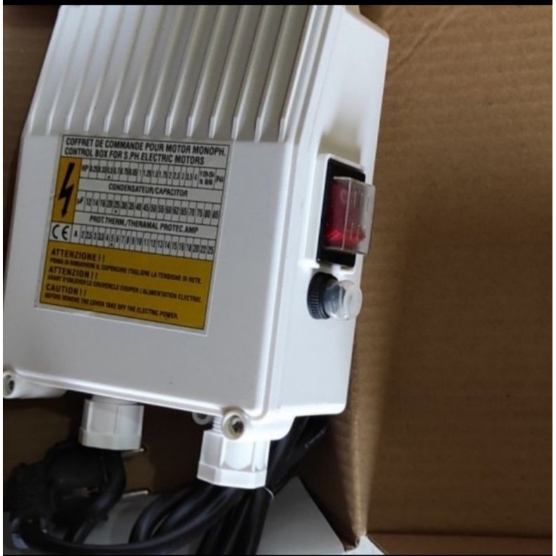 CONTROL BOX SATELIT,SIBEL 0,75 Hp