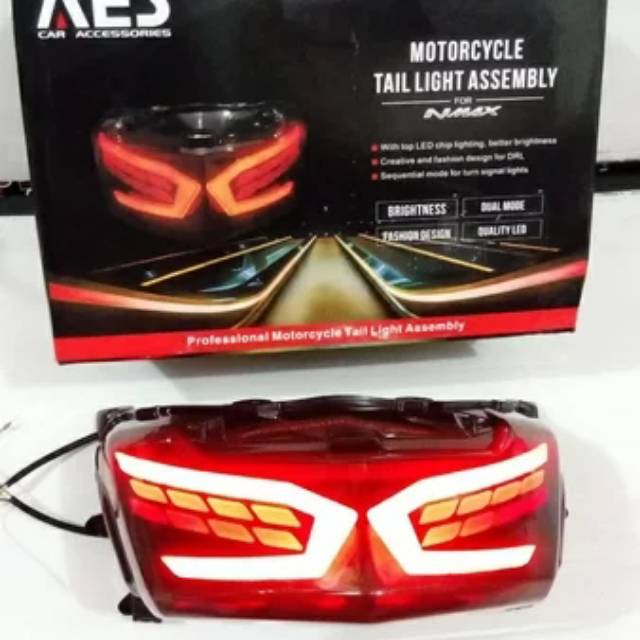 STOPLAMP AES YAMAHA NMAX 150 LED BULLAES 3in1