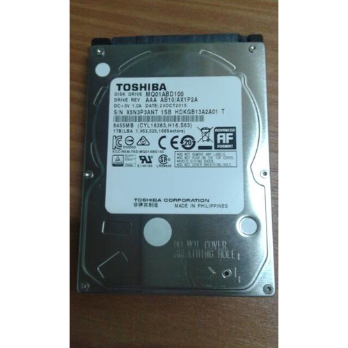 hardisk toshiba 1tb 2.5&quot; untuk laptop