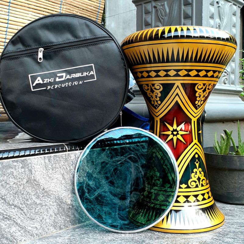 DARBUKA SOMBATY / MOTIF MIKA REMO 9INC+ TAS⭐⭐⭐⭐⭐