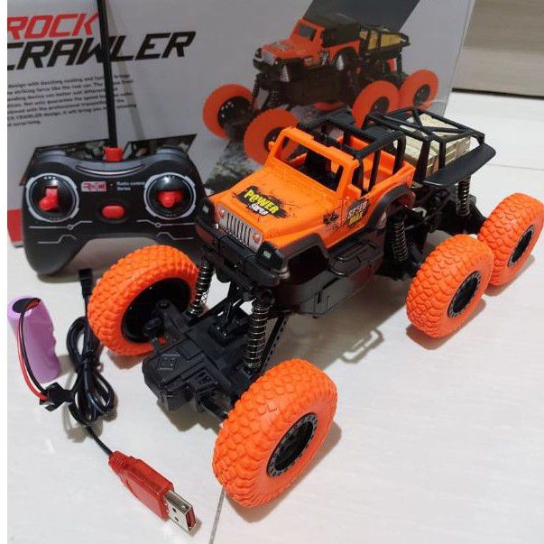 Jual MOBIL REMOTE CONTROL, RC ROCK CRAWLER 6 BAN, RC ROCK CRAWLER ...