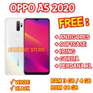 Jual OPPO A5 2020 RAM 4 GB ROM 128 GB - GARANSI RESMI OPPO INDONESIA