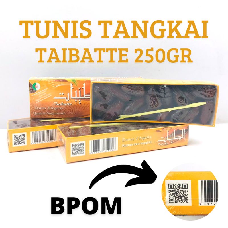 

kurma tunis madu - kurma tunis TAIBATTE 250 gr - kurma tunis - kurma alger