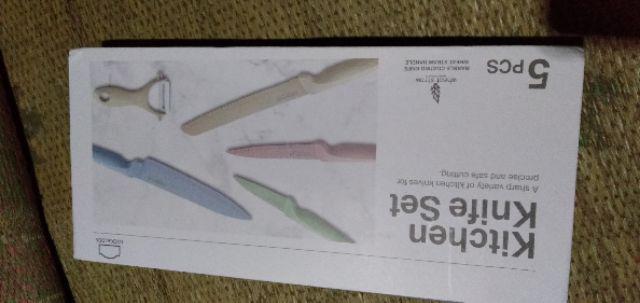 Ready Pisau By Lock N Lock Set Warna Warni Dan Full Black Isi 5set Original Promo Sampe Tgl 12 Agust