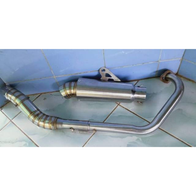KNALPOT RACING CUSTOM JRM POLOS TIPE JRM PNP MOTOR JUPITER MX SATRIA FU VIXION SONIC VERZA BYSON XAB