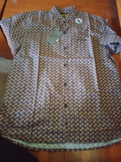 Kemeja Batik Pria Pendek Katun